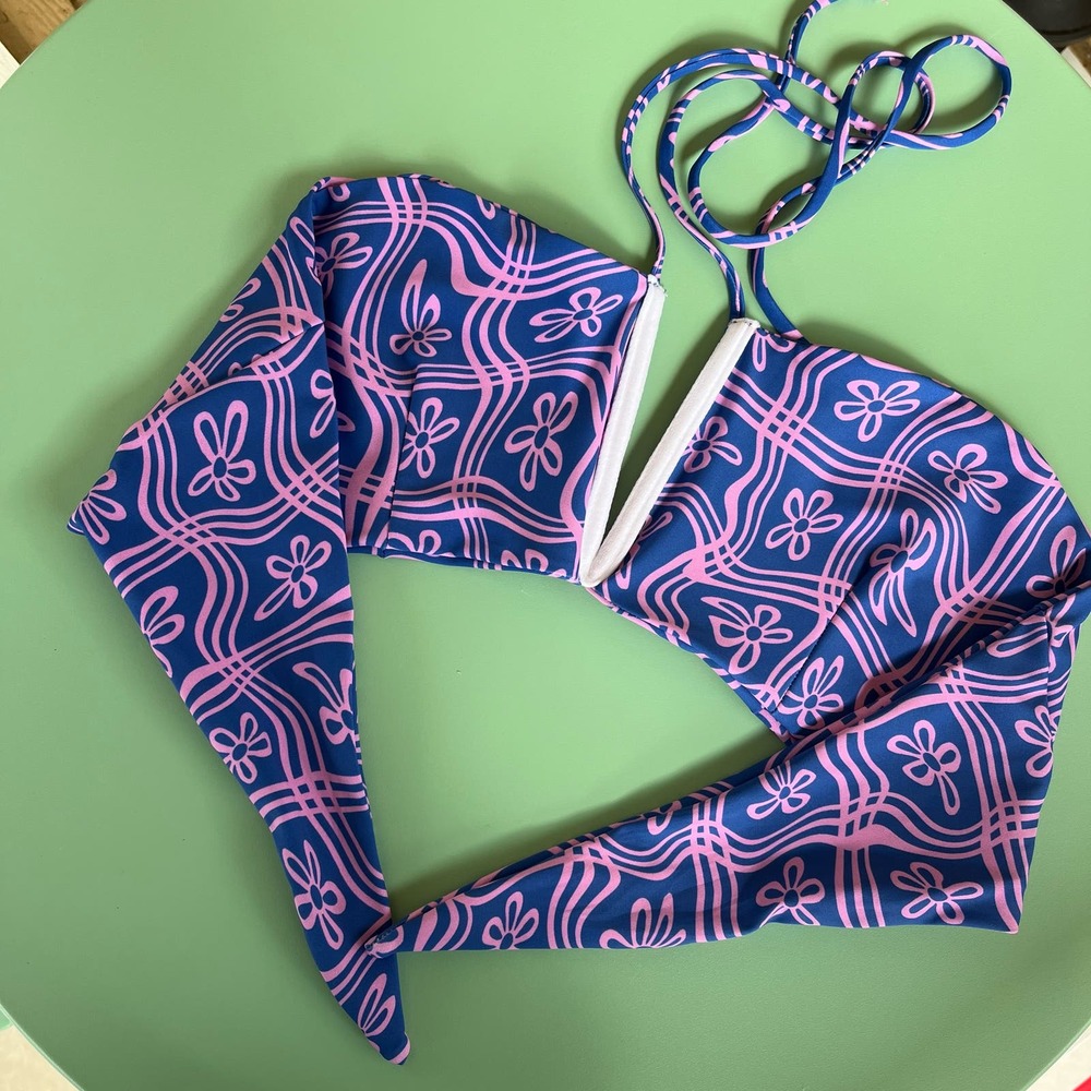 Skatie• ‘Luli’ Bandeau Top Hermosa Print - Picture 9 of 12